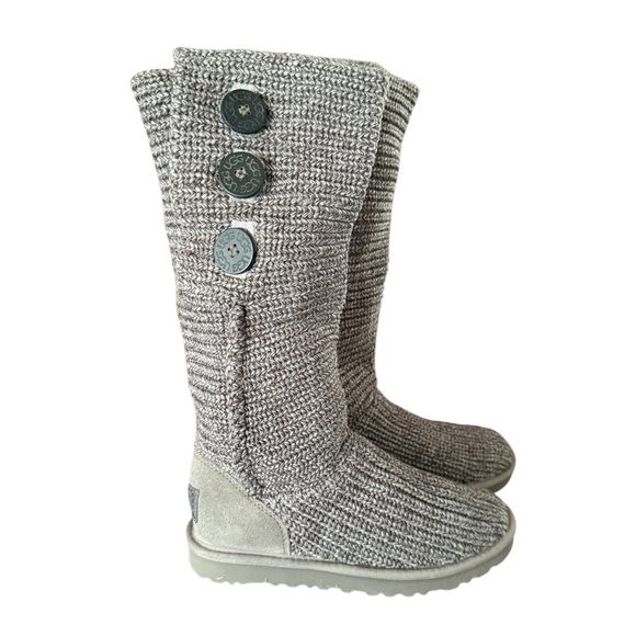 UGG Shoes - Ugg Sock Boots Gray size 7